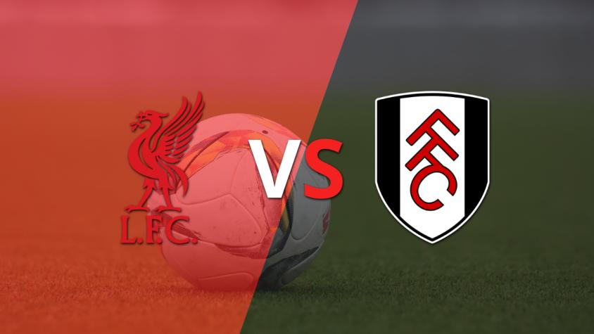 En el estadio Anfield, Liverpool empató el partido ante Fulham