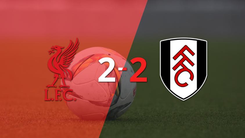 Diogo Jota rescata a Liverpool con un gol agónico ante Fulham