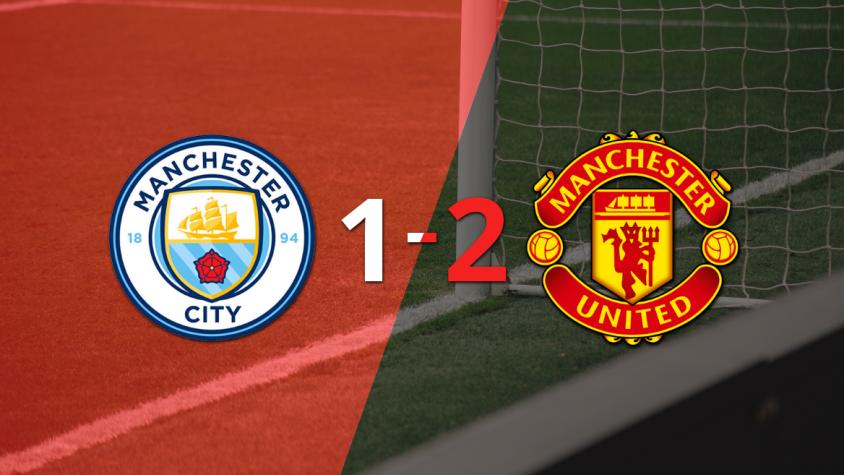 Manchester United remontó y le ganó 2 a 1 a Manchester City en el Derbi de Manchester