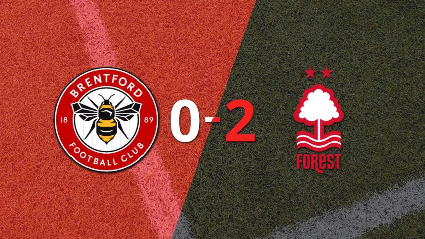 Nottingham Forest no da tregua y gana por 2 a 0 sobre Brentford