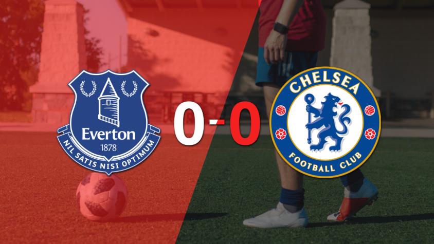 Sin muchas emociones, Everton y Chelsea empataron 0-0