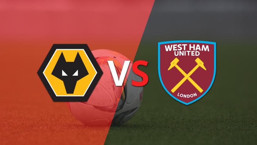 Wolverhampton busca mantener la ventaja ante West Ham United en la etapa complementaria