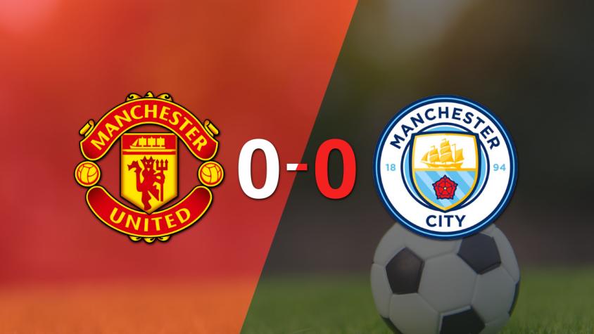 Manchester United y Manchester City empataron 0 a 0 en el Derbi de Manchester
