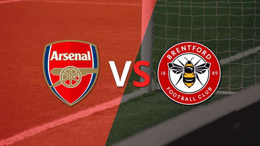 Brentford llega al empate momentáneo frente a Arsenal