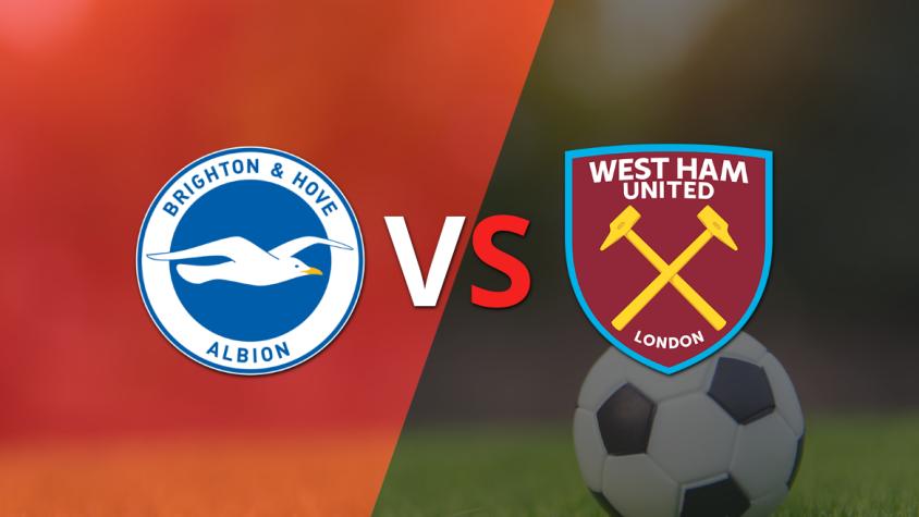 West Ham United dio vuelta el marcador y gana 2 a 1 sobre Brighton and Hove