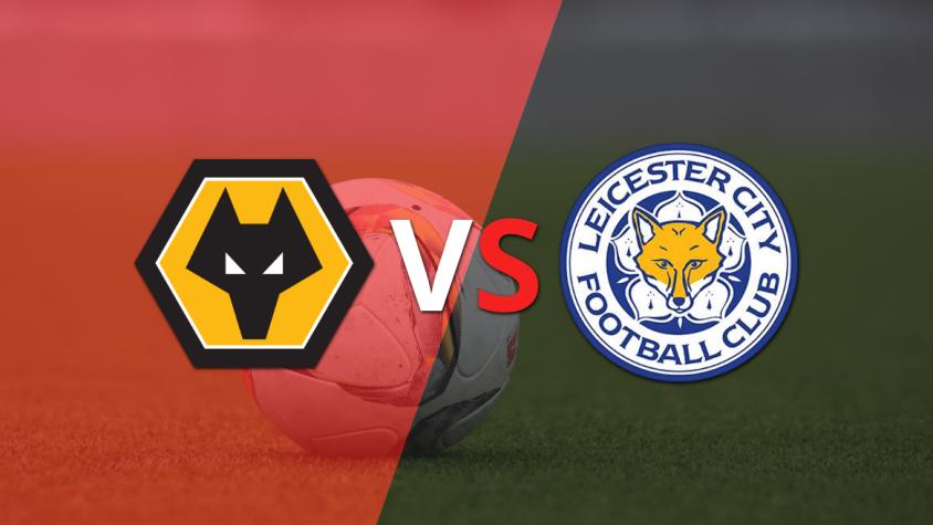 Victoria parcial 2 a 0 de Wolverhampton sobre Leicester City