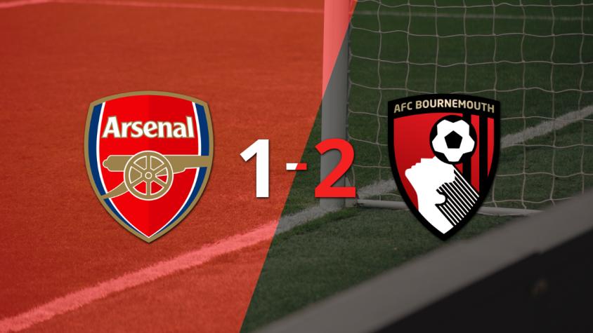Bournemouth lo dio vuelta ante Arsenal y venció por 2 a 1