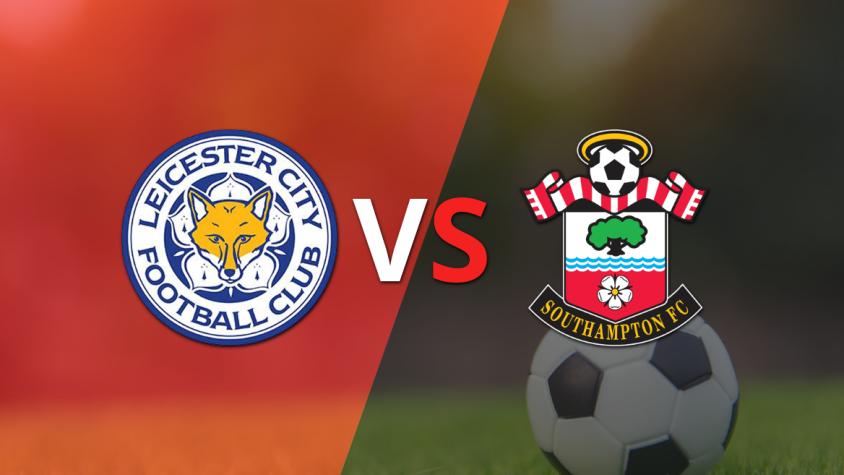 ¡Ya se juega la etapa complementaria! Leicester City vence a Southampton por 2-0