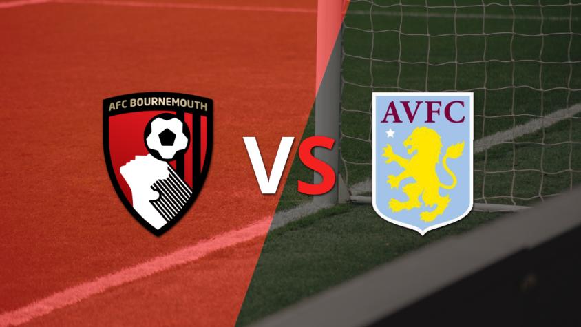 Termina la primera parte con triunfo de Aston Villa sobre Bournemouth