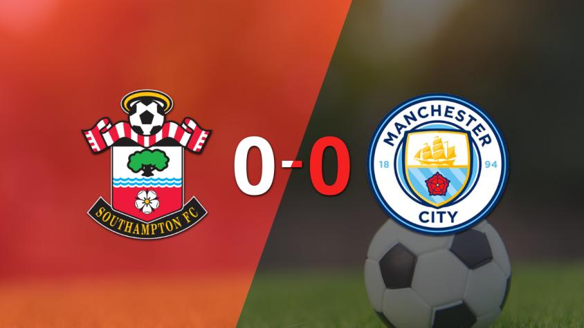 Southampton y Manchester City empataron sin goles