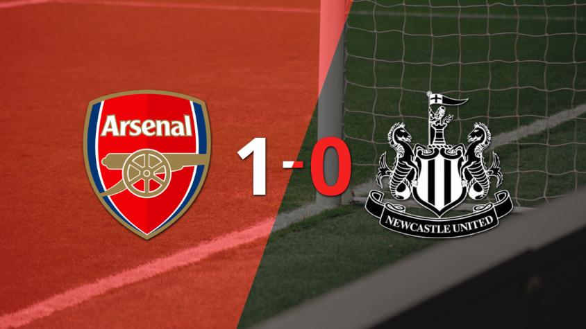 Con un solo gol, Arsenal derrotó a Newcastle United en el Emirates Stadium