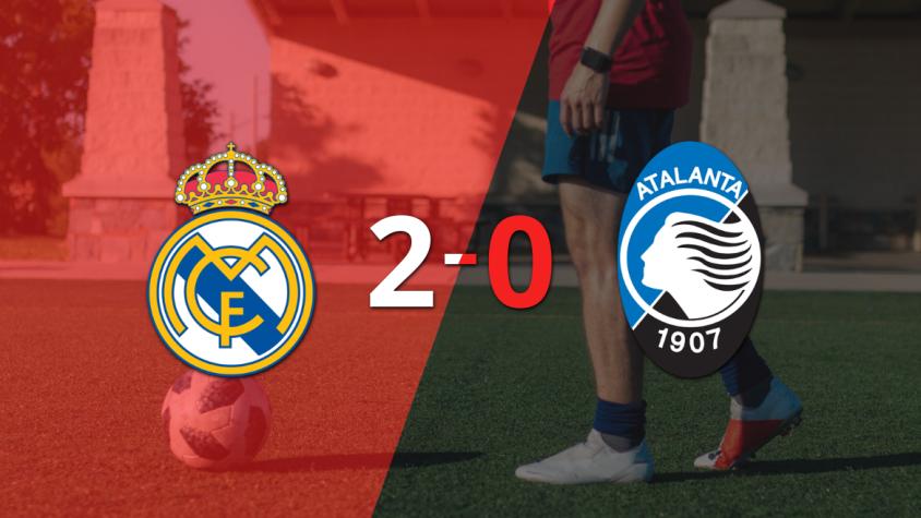 Real Madrid gritó campeón al derrotar 2-0 a Atalanta