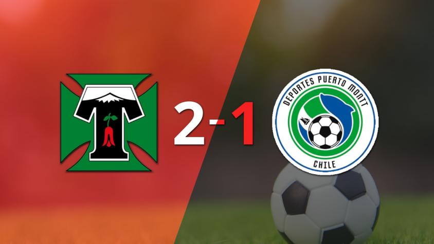 Deportes Temuco voltea el marcador y triunfa 2 a 1 ante D. Puerto Montt