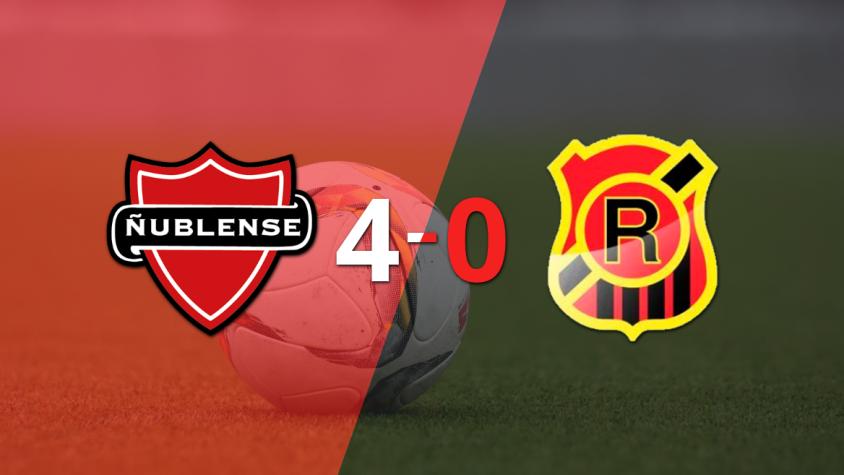 Goleada de Ñublense a Rangers con doblete de Ismael Sosa incluído