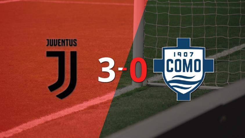 Tranquila victoria de Juventus por 3 a 0 frente a Como 1907