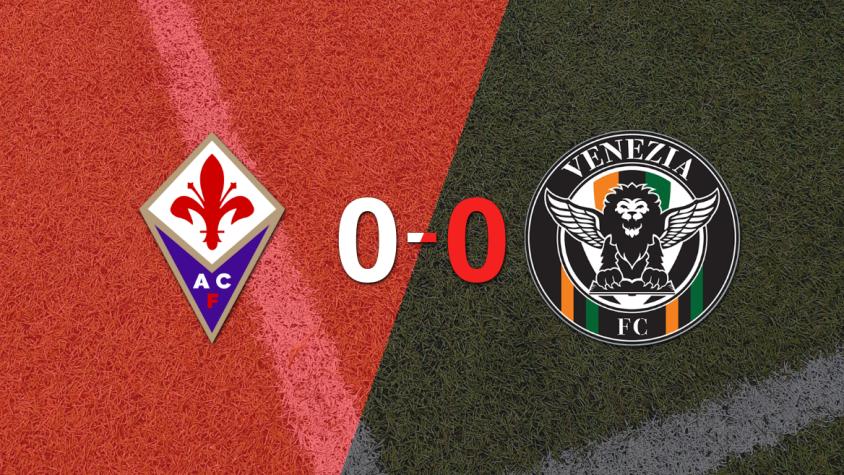 Fiorentina y Venezia no se sacaron ventaja y terminaron sin goles