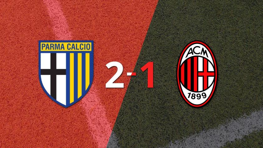 Milan sufre una derrota 2-1 contra Parma