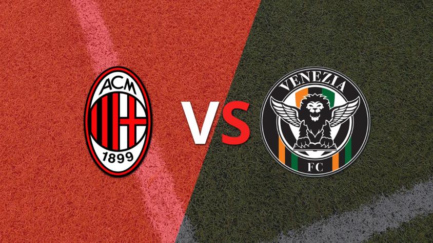 Milan se enfrenta ante la visita Venezia por la fecha 4