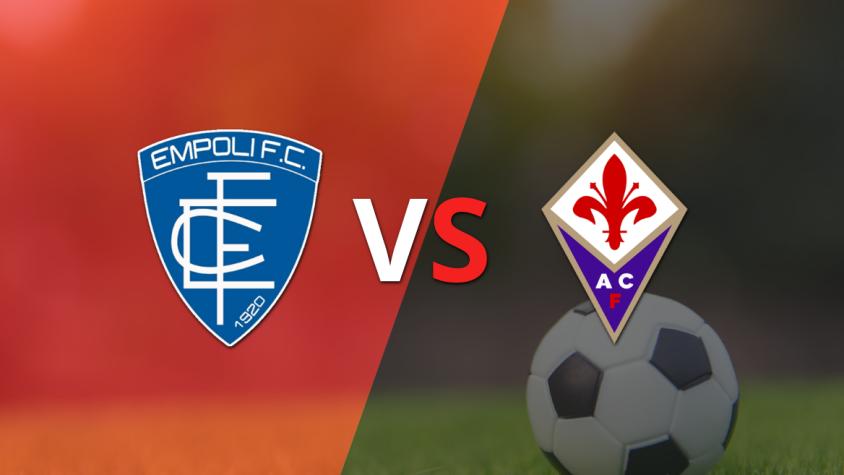 Con un empate en 0, empieza el segundo tiempo entre Empoli y Fiorentina