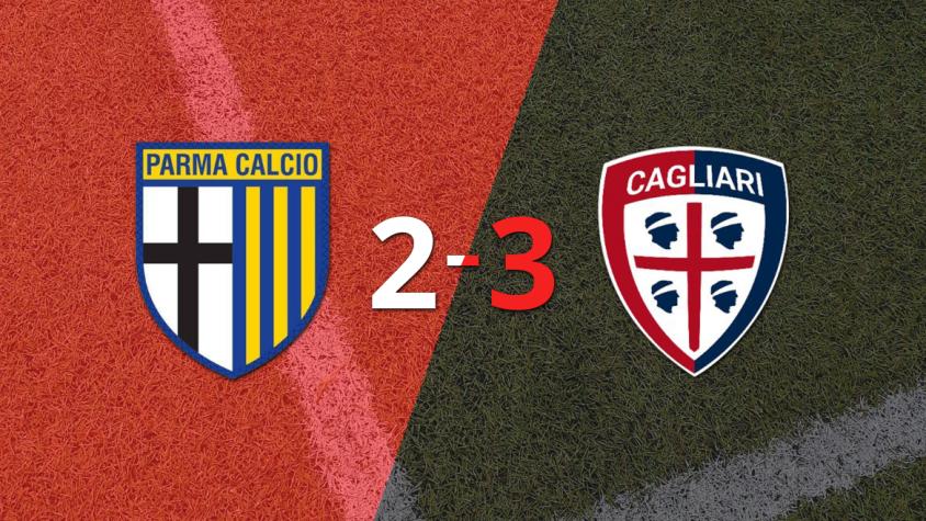 Con un gol agónico, Cagliari derrotó 3-2  a Parma en un partidazo