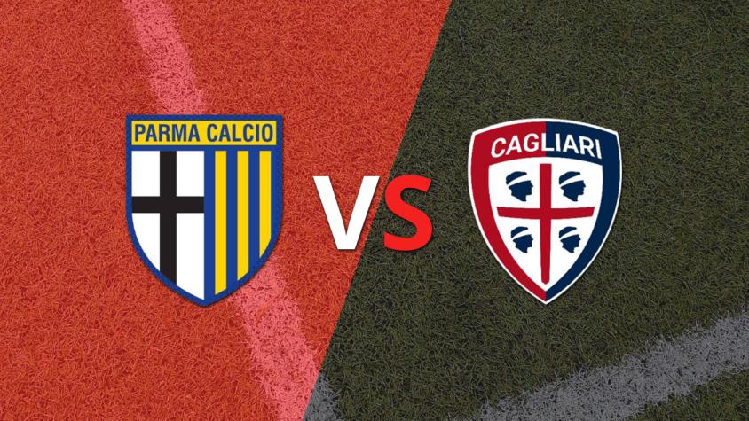 Cagliari vence parcialmente 1-0 a Parma