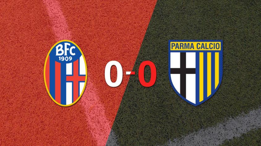 Bologna y Parma no se sacaron ventaja y terminaron sin goles