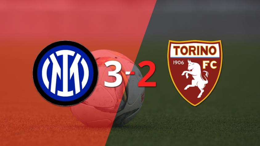 Inter logró sacar el triunfo ante Torino con triplete de Marcus Thuram