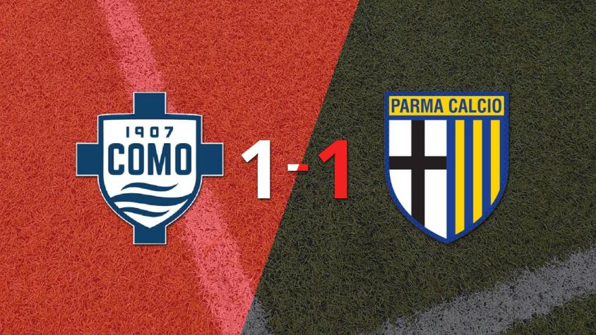 Como 1907 y Parma empataron 1 a 1