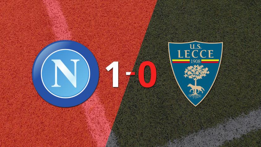 Napoli derrotó 1-0 a Lecce