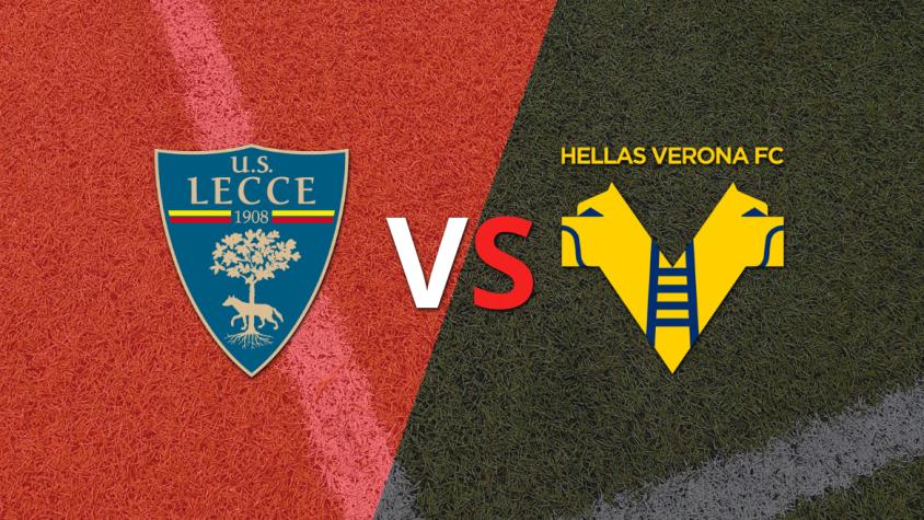 En el estadio Comunale Via del Mare, Lecce se impone ante Hellas Verona 1 a 0