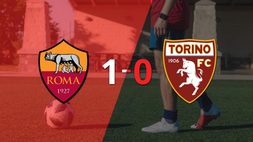 A Roma le alcanzó con un gol para derrotar a Torino en el estadio Stadio Olimpico