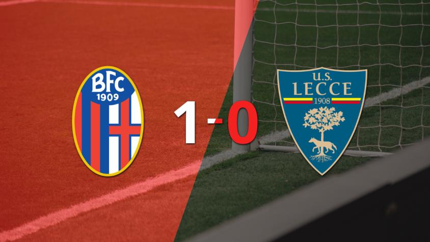 Con un solo gol, Bologna derrotó a Lecce en el estadio Renato Dall`Ara