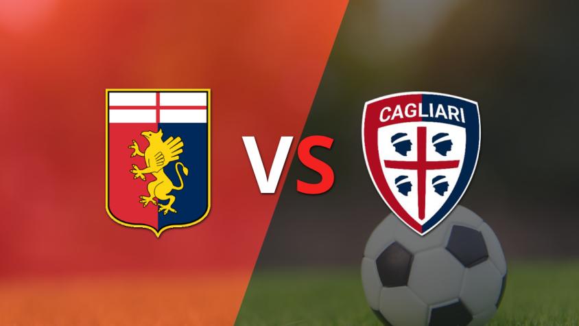 Cagliari y Genoa empatan 1-1 y se van al descanso