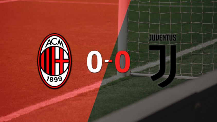 Milan no pudo con Juventus y empataron sin goles