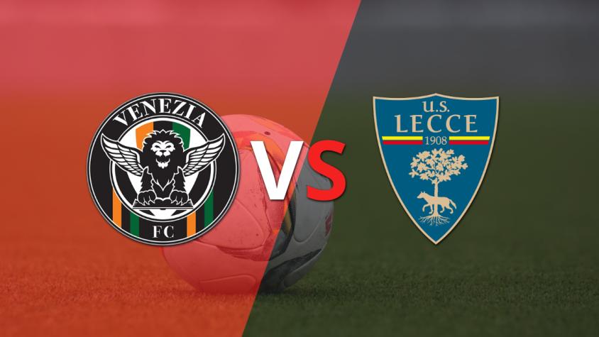 Venezia y Lecce  empatan 0-0 y se van al entretiempo