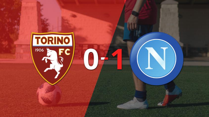 A Napoli no le sobró nada, pero venció a Torino por 1 a 0