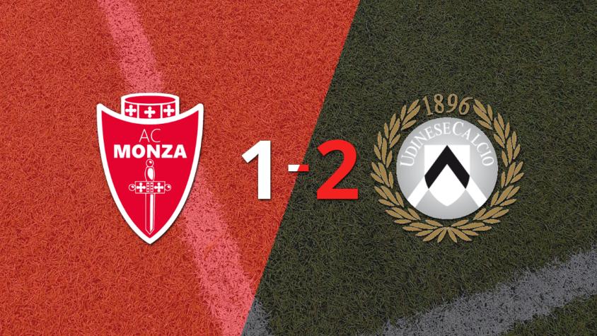 Monza sufrió una amarga derrota ante Udinese, cayendo por 2 a 1