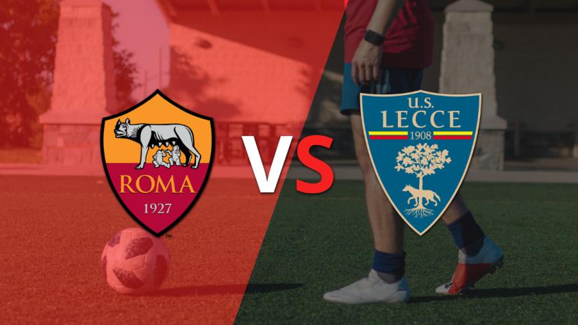 Roma quiere cortar su racha negativa frente a Lecce