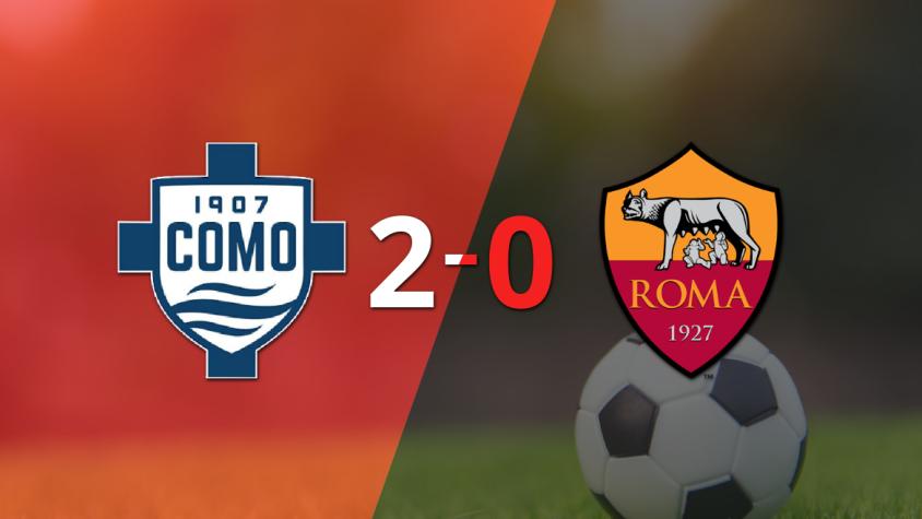 Como 1907 dominó a Roma con un 2-0 en un partido electrizante