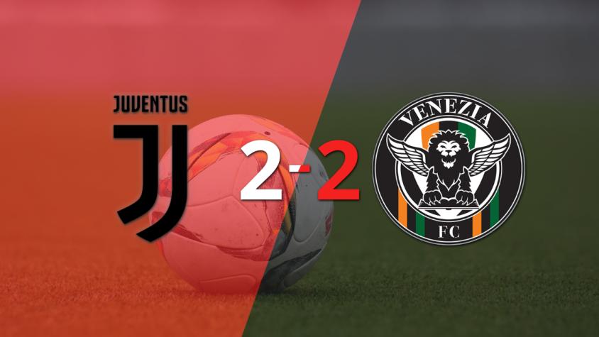 Dusan Vlahovic rescata a Juventus con un penal agónico ante Venezia