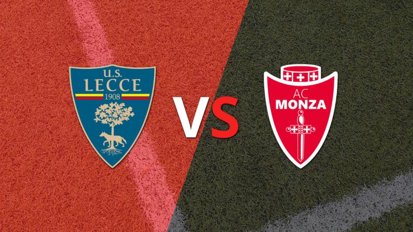 Lecce se enfrenta ante la visita Monza por la fecha 16