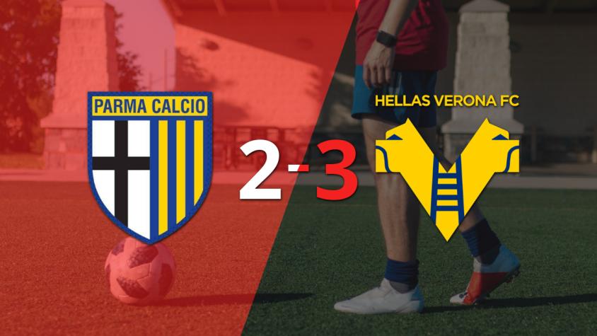 Parma no pudo con Hellas Verona pese al doblete de Simon Sohm
