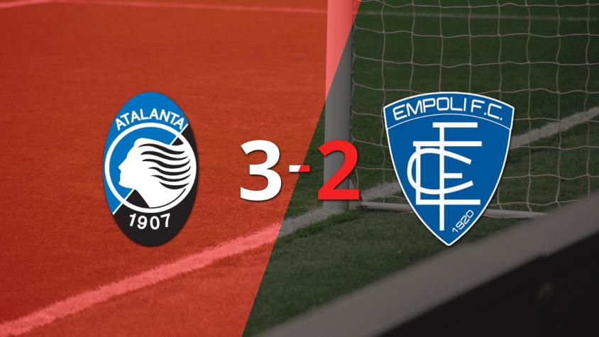 Atalanta gana 3-2 a Empoli con doblete de Charles De Ketelaere y un gol agónico