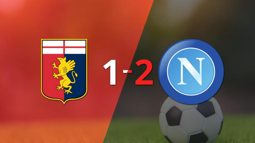 Genoa no logró superar la firmeza de Napoli y cayó 2 a 1