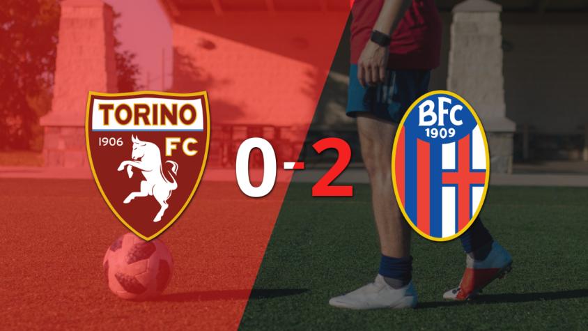 Bologna fue superior y venció por dos goles a Torino en el estadio Stadio Olimpico Grande Torino