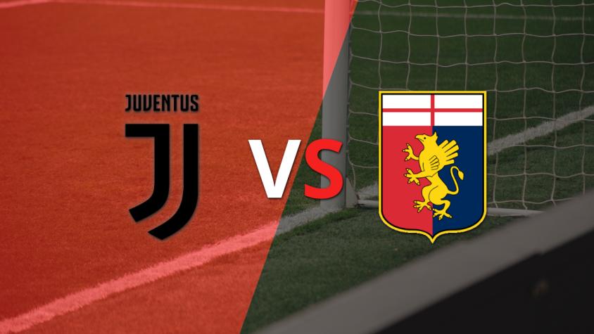 ¡Arranca la etapa complementaria! Juventus lleva la ventaja con un marcador 1-0 sobre Genoa