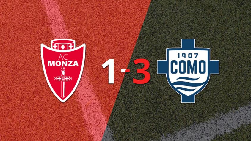 Como 1907 logra remontada y gana 3-1 a Monza