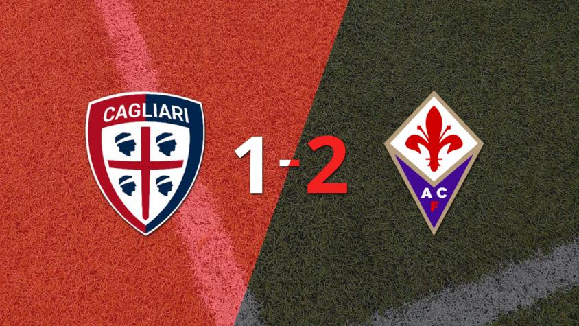 Fiorentina le dio vuelta el partido a Cagliari con un 2-1