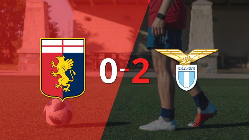 Genoa no pudo ante la contundencia de Lazio y perdió por 2 a 0