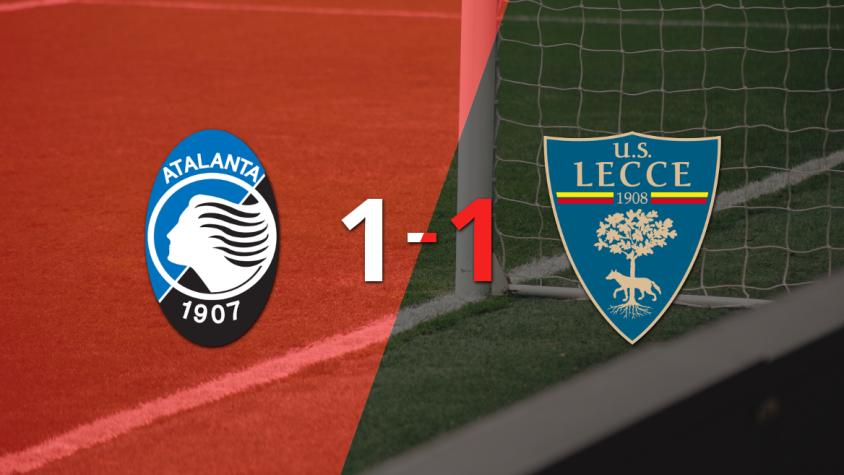 Atalanta y Lecce se repartieron los puntos en un 1 a 1